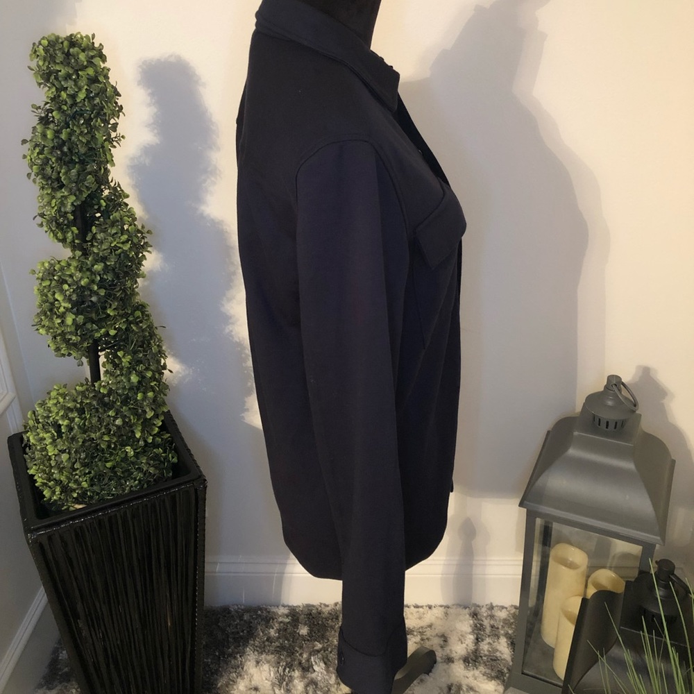 Navy Blue Shacket - Picture 7 of 8